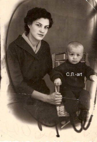 Сергей Ляшенко с мамой